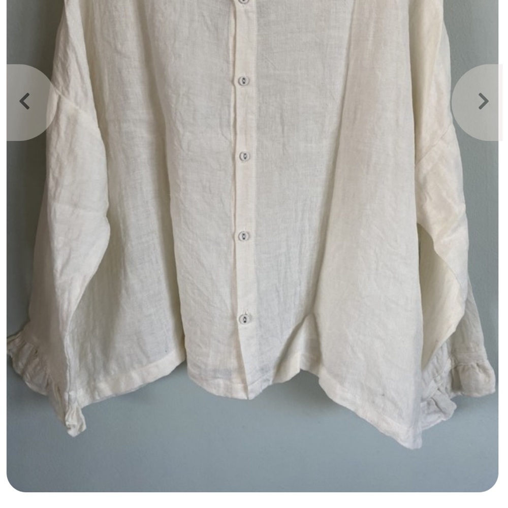 Ichi Antiquités Ruffle Top